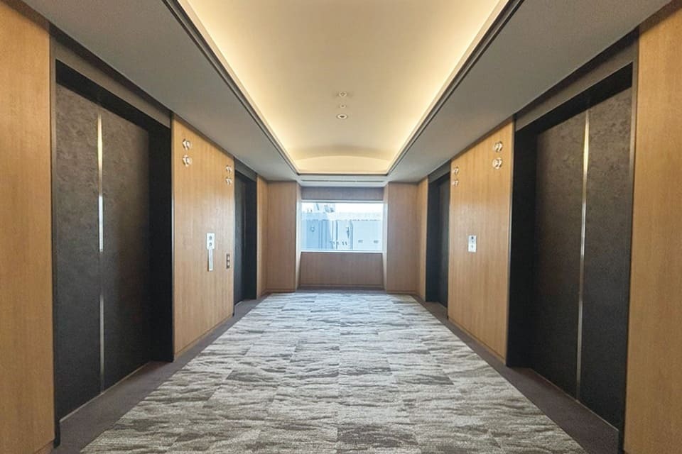 外観_エレベーターホール。
