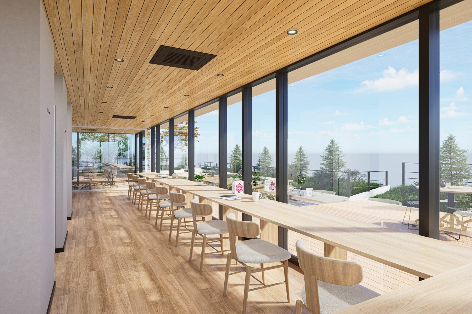 共有部_ラウンジ。心地よいスペースでリフレッシュすることも可能です。※画像はイメージです。