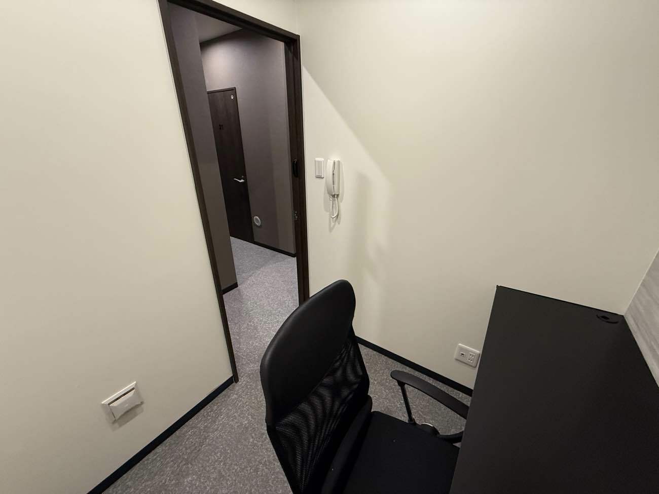 専有部_個室。24時間使用可能です。