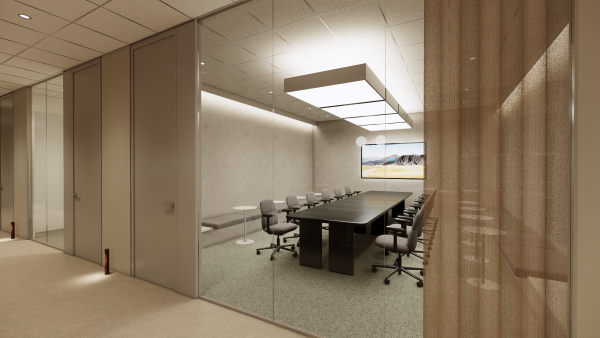 共有部_会議室。来客対応や打ち合わせ、大切な商談におすすめです。※画像はイメージです。※画像はイメージです。