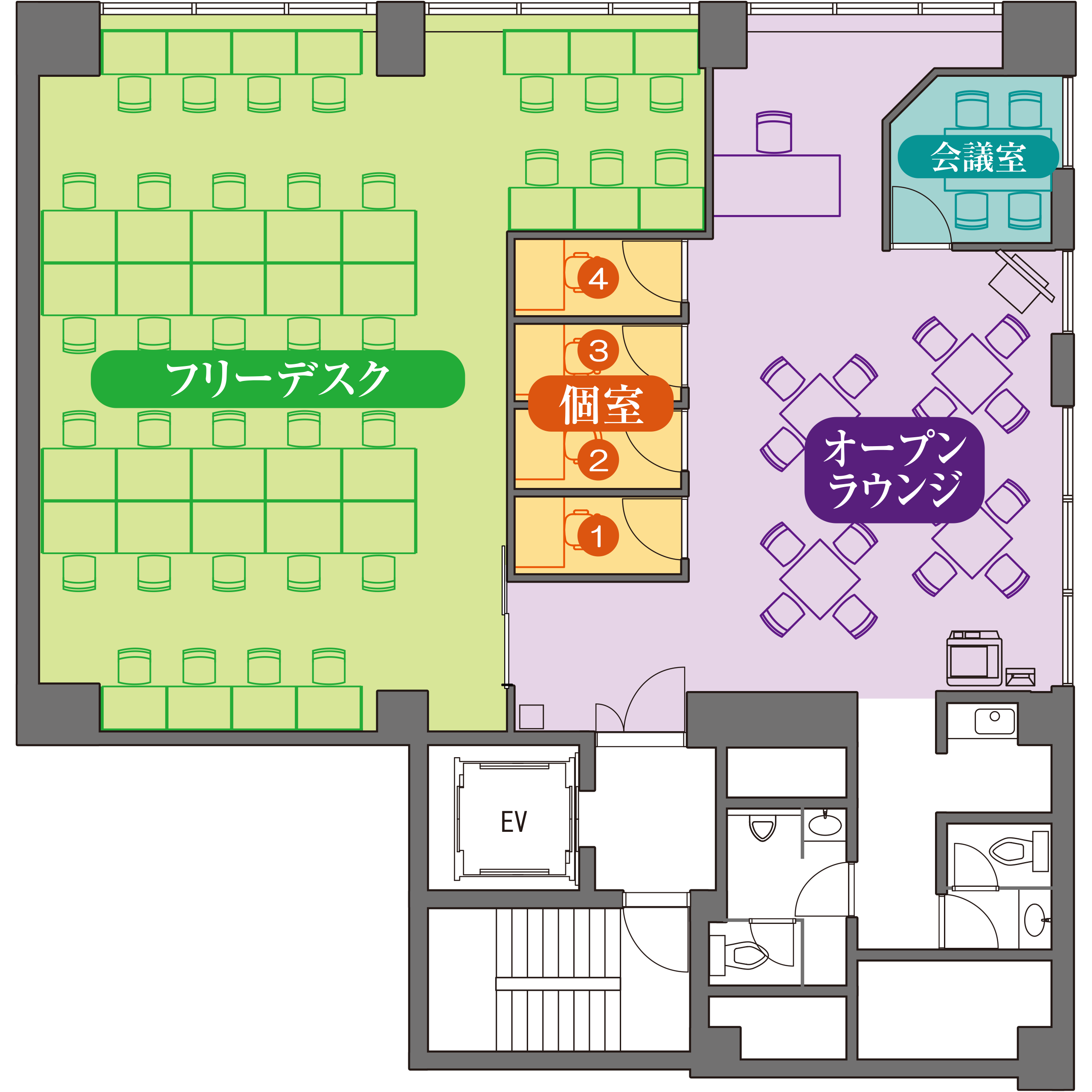 その他_フロアマップ。