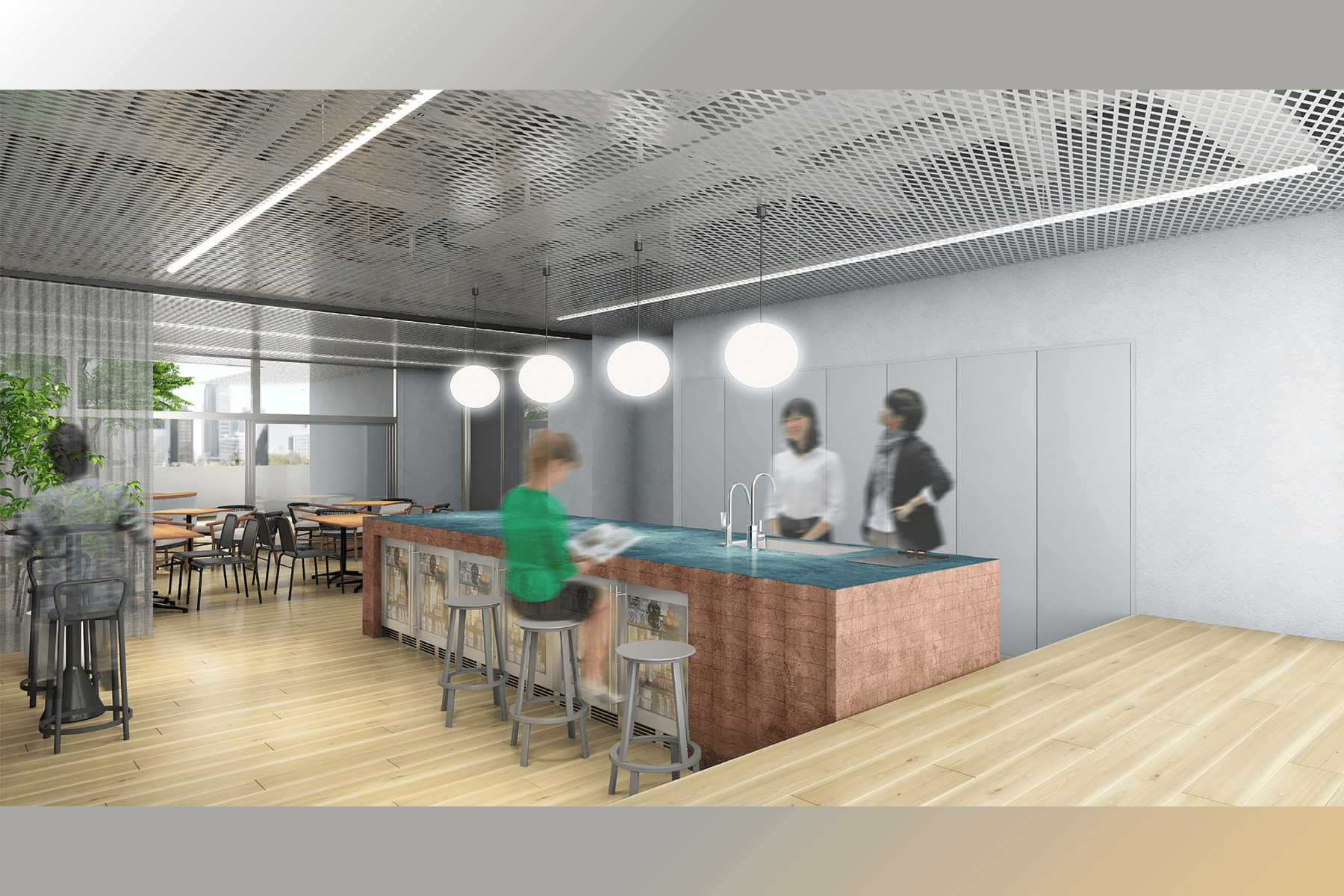 エキスパートオフィス品川高輪_ラウンジ2_