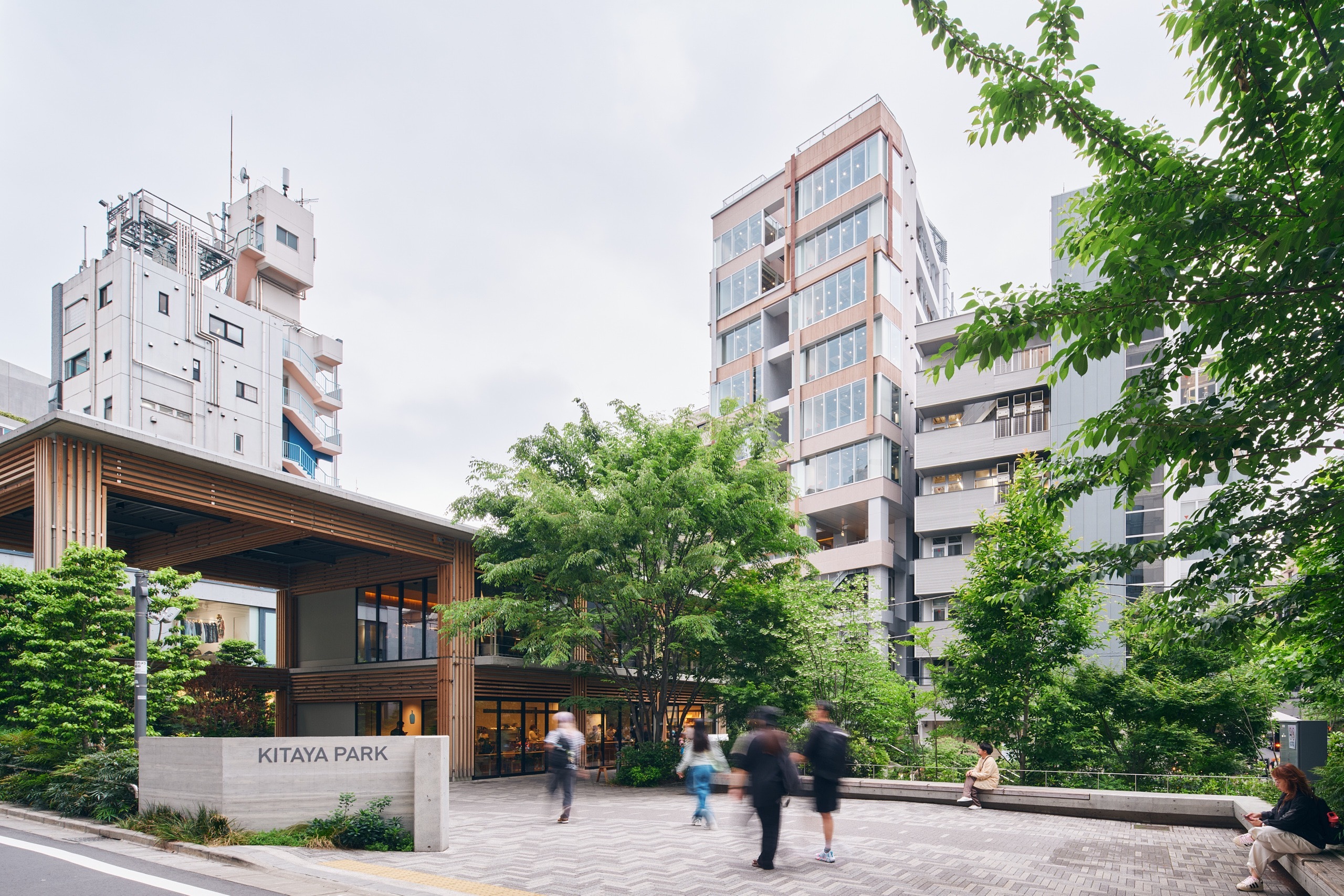 北谷公園とSHIBUYA WayP