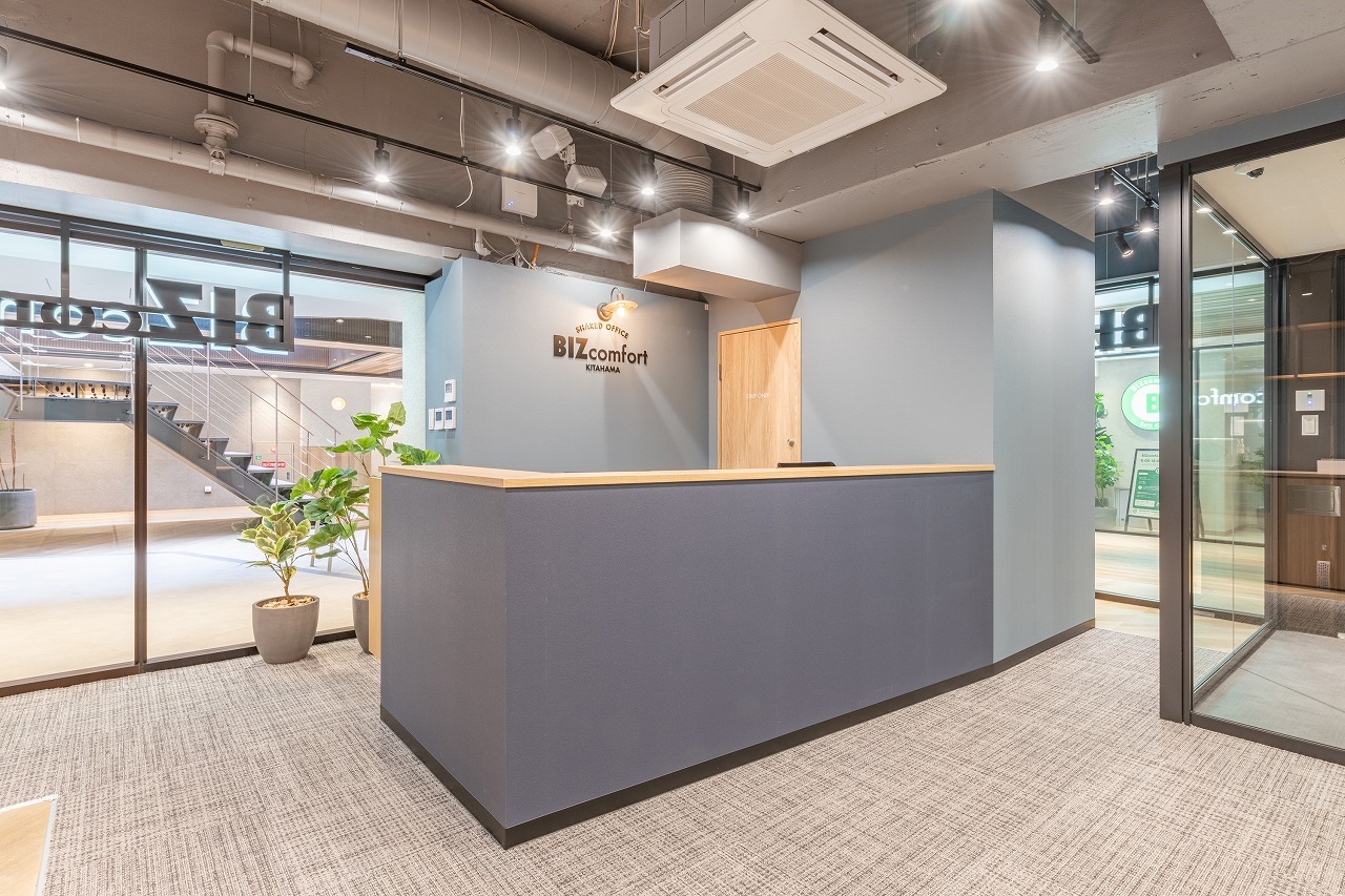 BIZcomfort北浜　受付