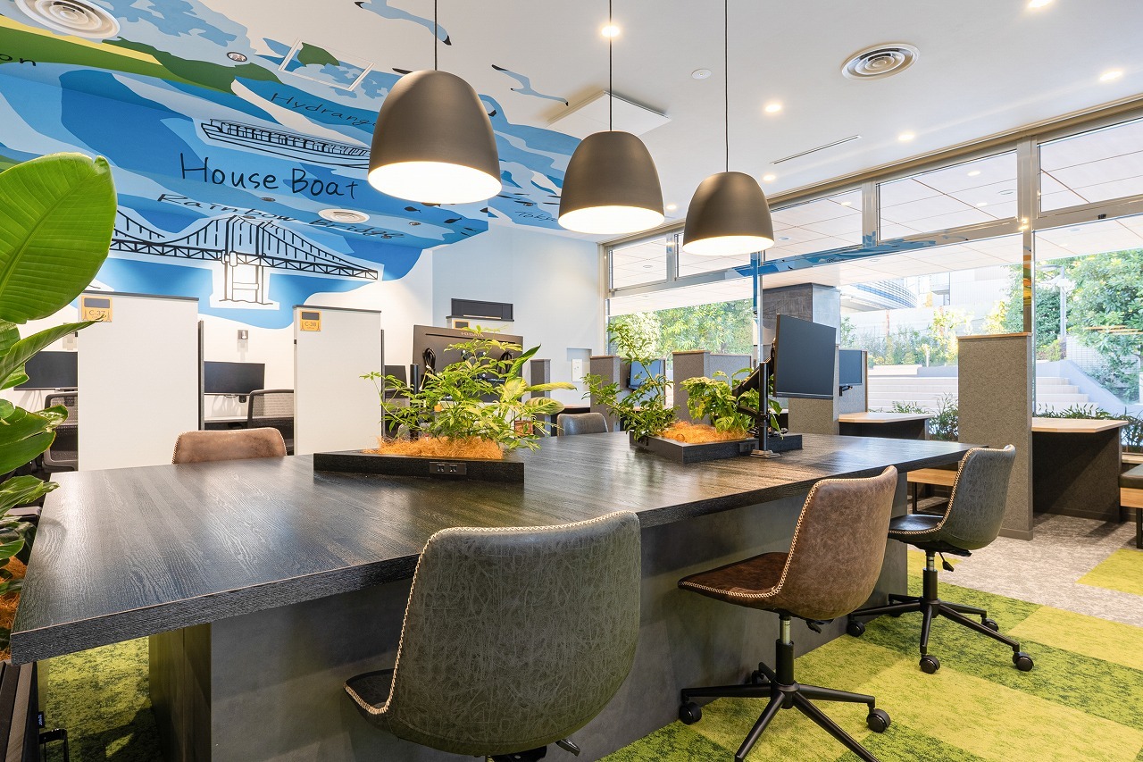 BIZcomfort芝公園_カフェブース