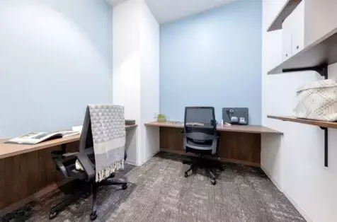 専有部_個室。家具、インターネット環境完備です。※画像はイメージです。©bizcomfort