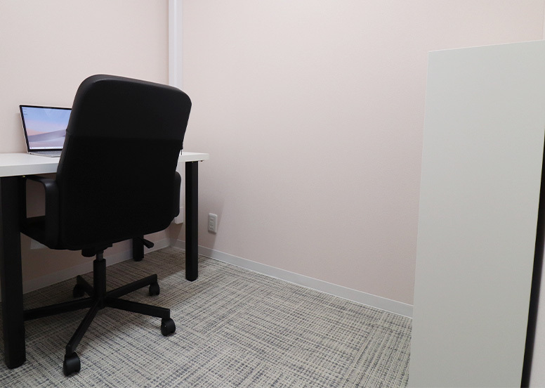 専有部_個室。24時間365日利用可能です。