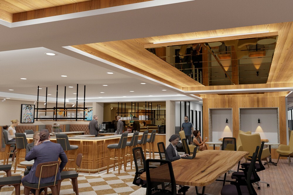 共有部_コワーキングスペース。24時間利用可能です。※画像はイメージです。