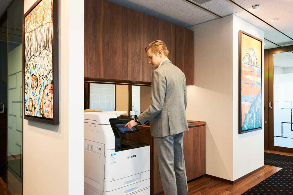 共有部_ プリンター／コピー機をご利用頂けます。