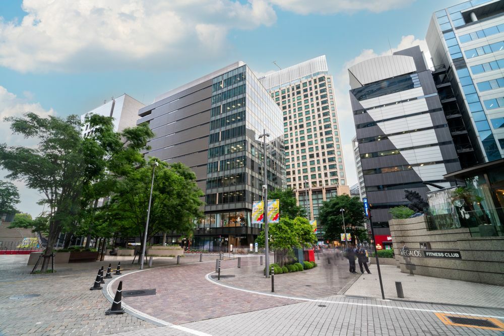 外観_オフィスは東京ミッドタウン日比谷の隣にあります