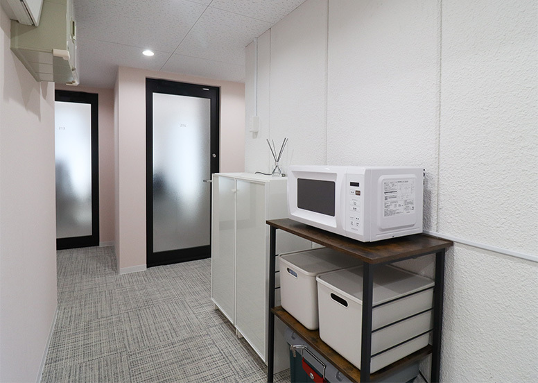 共有部_電子レンジ。