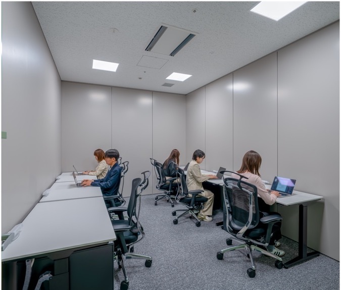 専有部_個室。24時間利用できます。