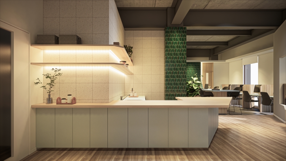 完成予想図_キッチンカウンター