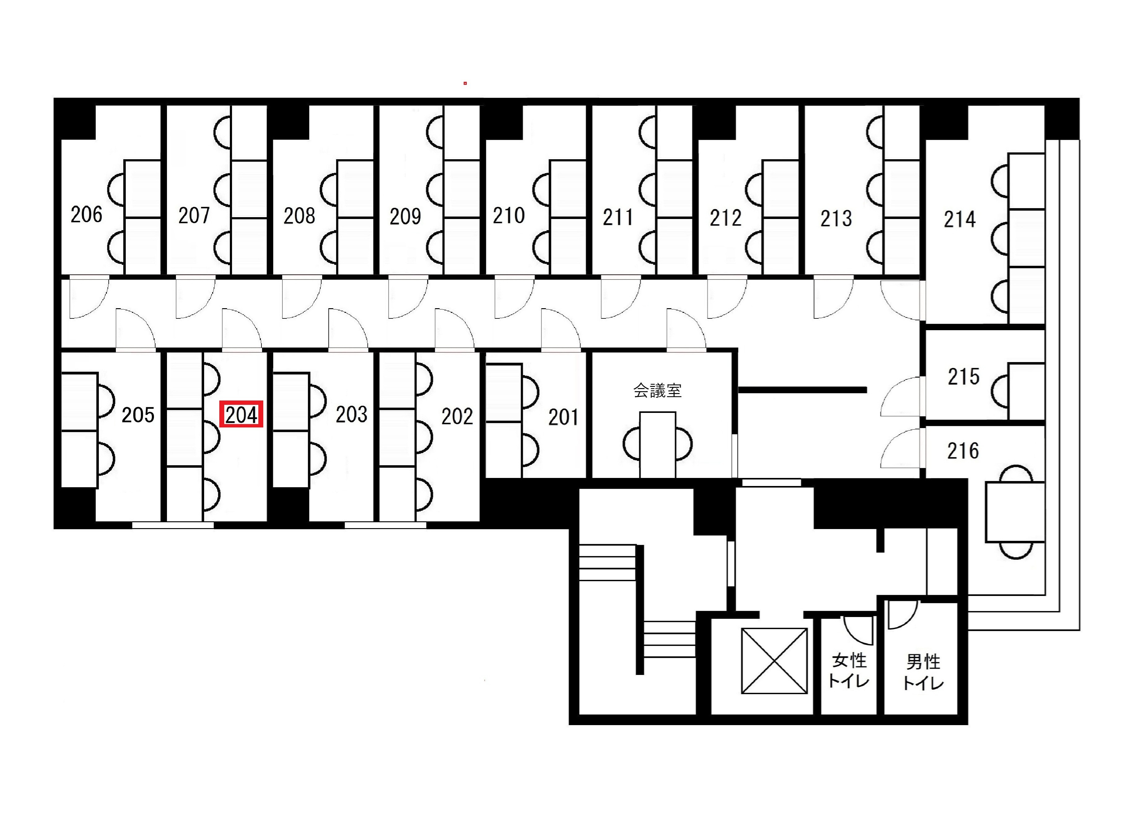 フロアマップｊ