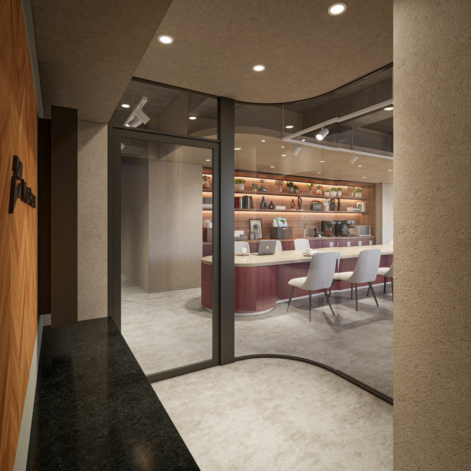 外観_エントランス。営業時間内はスタッフが常駐しています。※画像はイメージです。