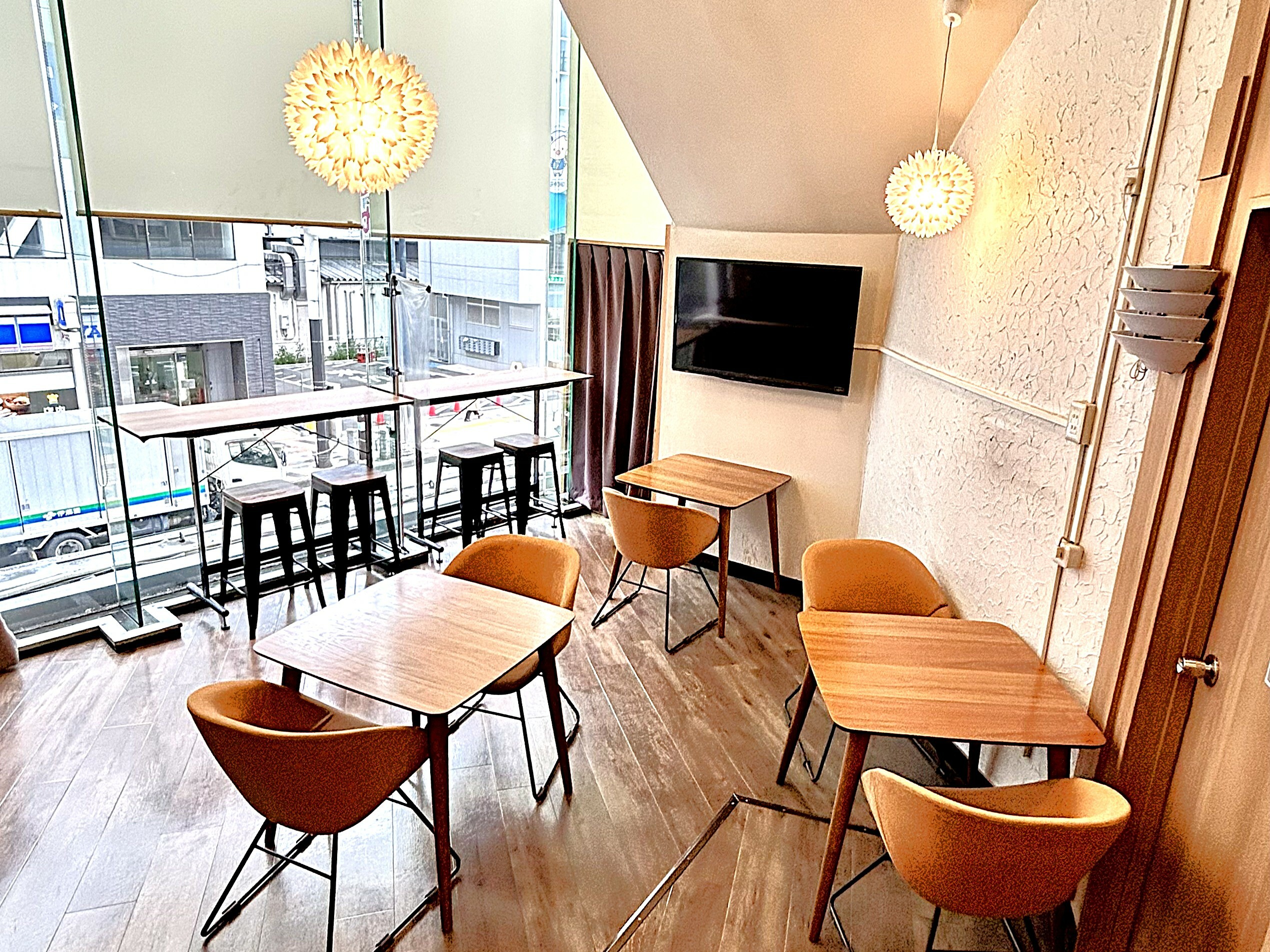 たまにはラウンジで休憩も