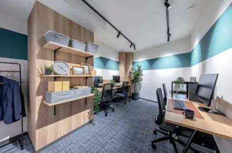 専有部_個室。24時間365日利用できます。※画像はイメージです。©bizcomfort