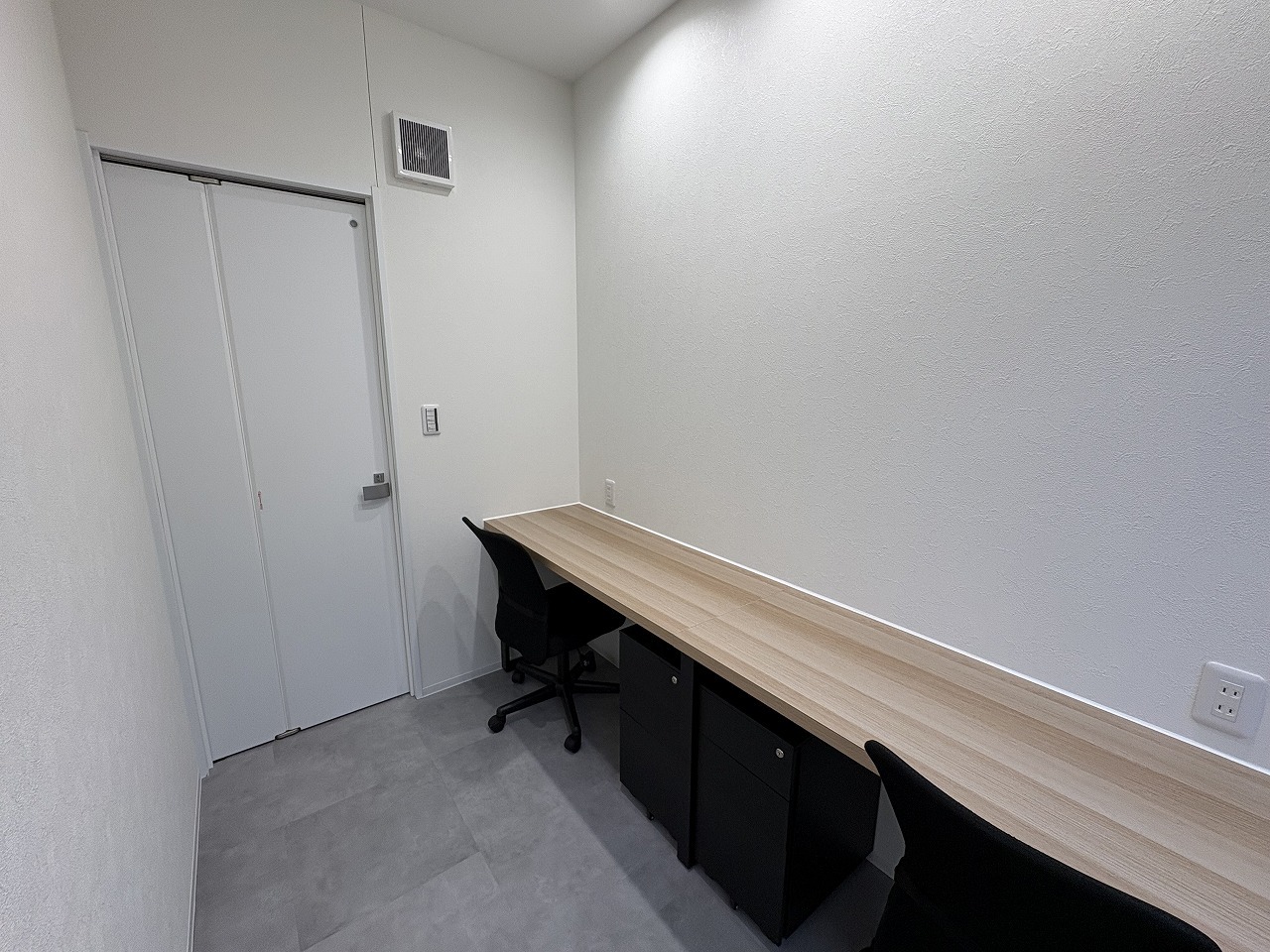 有部_個室。24時間利用できます。