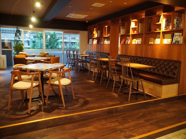 カフェ感覚でくつろぎやすい空間になっています