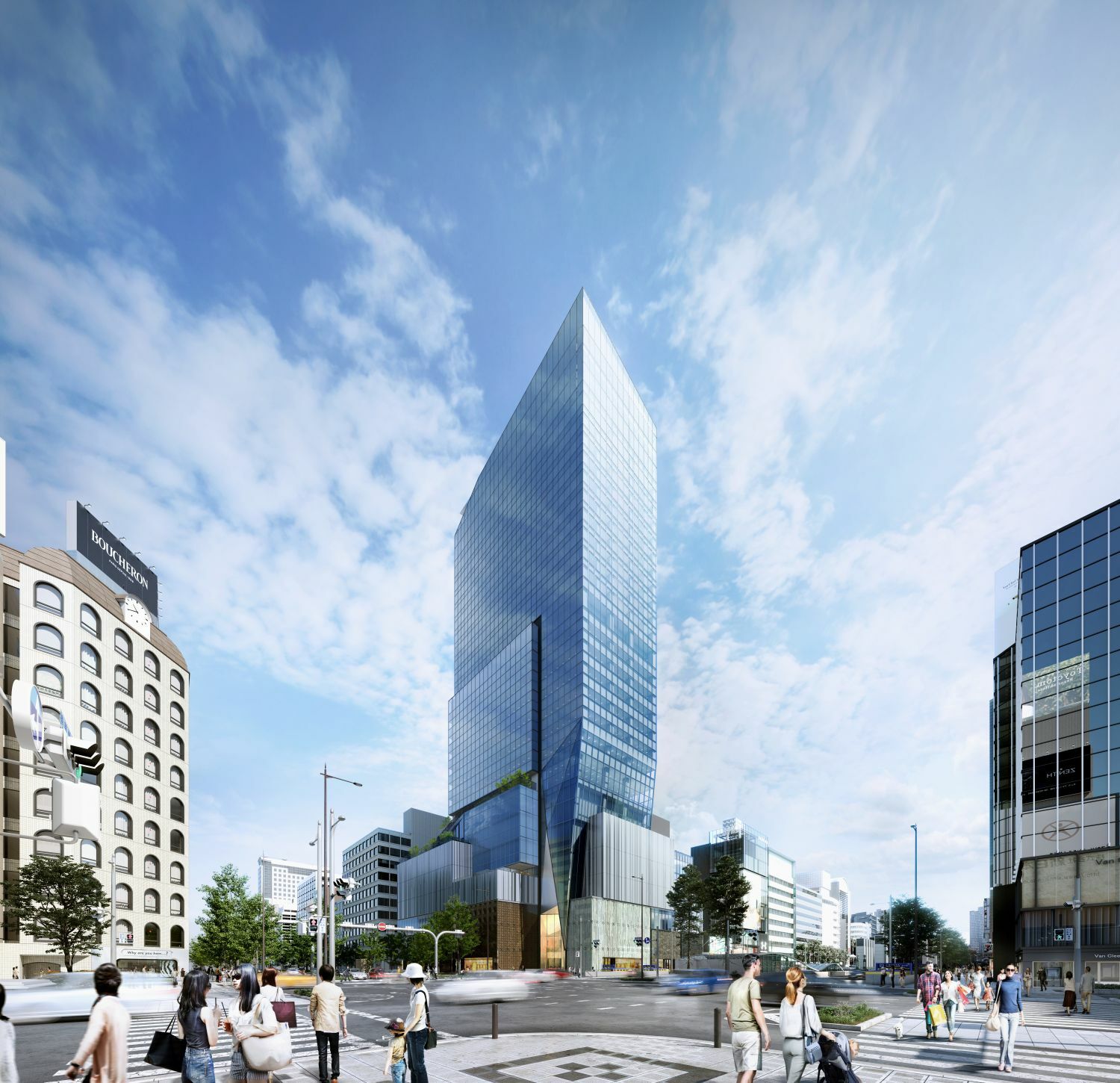 外観_心斎橋駅から徒歩3分に位置しています。※画像はイメージです。