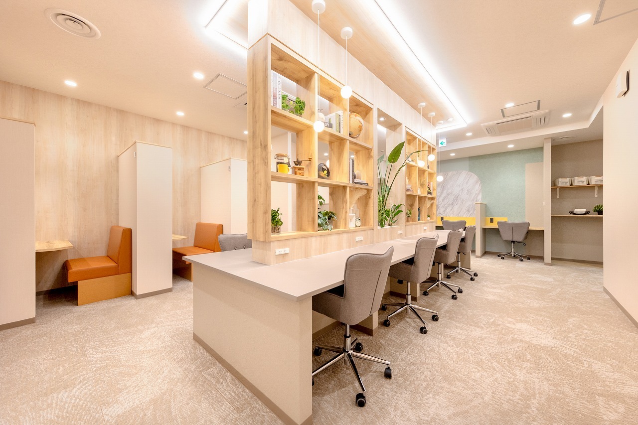 用賀_カフェブース