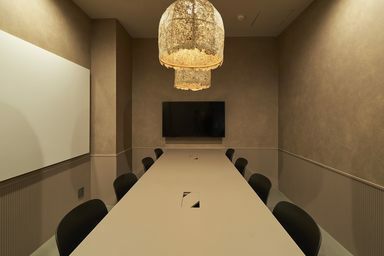共有部_会議室。来客対応や打ち合わせ、大切な商談におすすめです。ⒸH1O