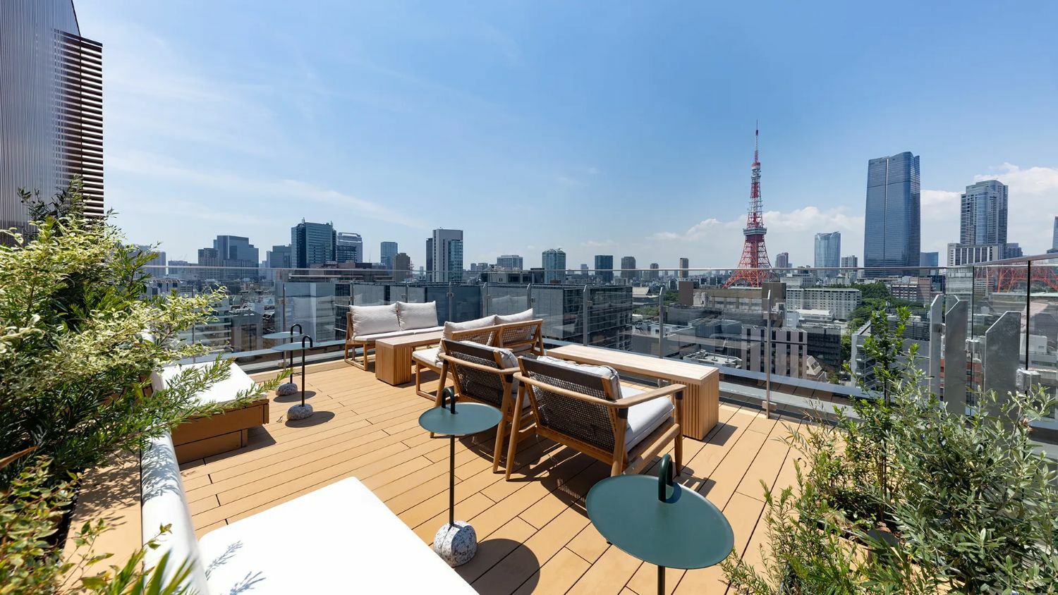 共有部_テラス。開放的なテラスでリフレッシュもできます。※画像はイメージです。ⒸH1O