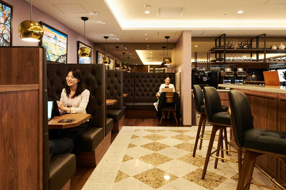 共有部_コワーキングスペース。リフレッシュの場としても活用できます。