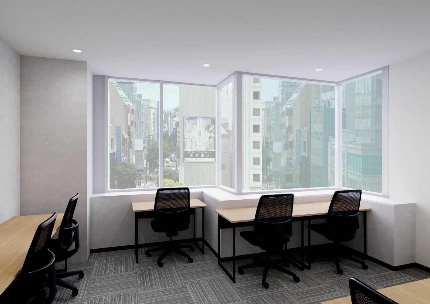 専有部_個室。家具付きのオフィスです。