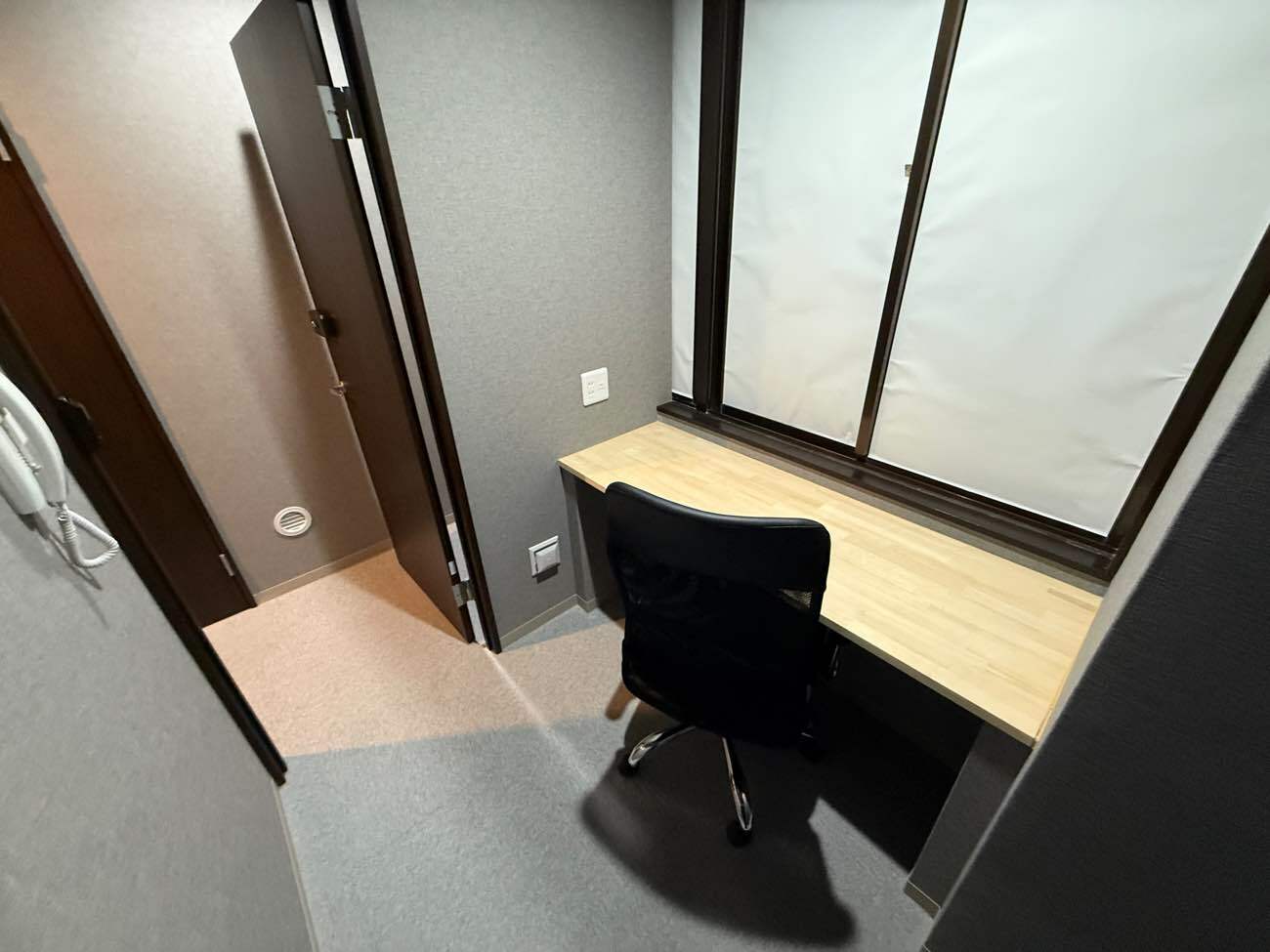 専有部_個室。24時間使用可能です。