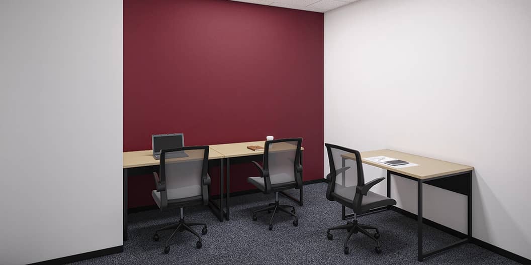 専有部_個室。家具付きです。※画像はイメージです。©Regus