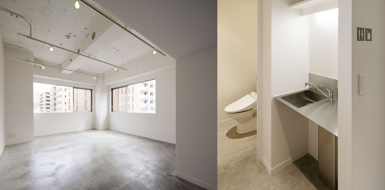 _LEAGUE銀座_4_8階オフィス室内と共用部