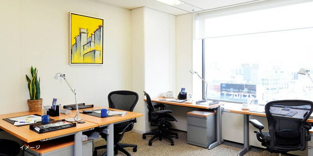 専有部_個室。1名から大人数まで様々なオフィスバリエーションが用意されています。※画像はイメージです。