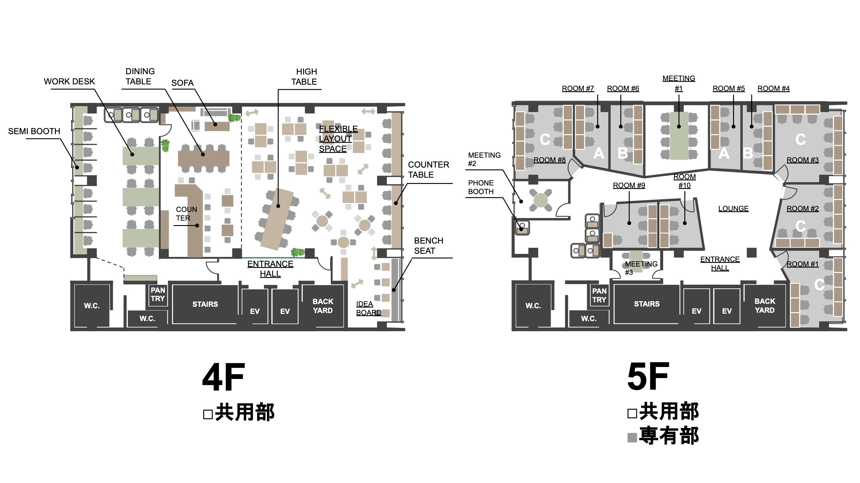 その他_フロアマップ。施設内のフロア案内図です。