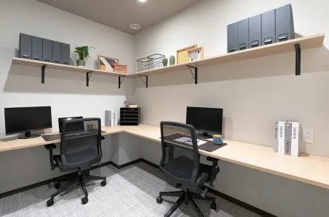 専有部_個室。1～2名の区画が用意されています。※画像はイメージです。©bizcomfort