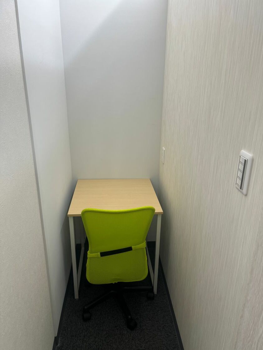 専有部_個室。追加料金なしで登記可能です。