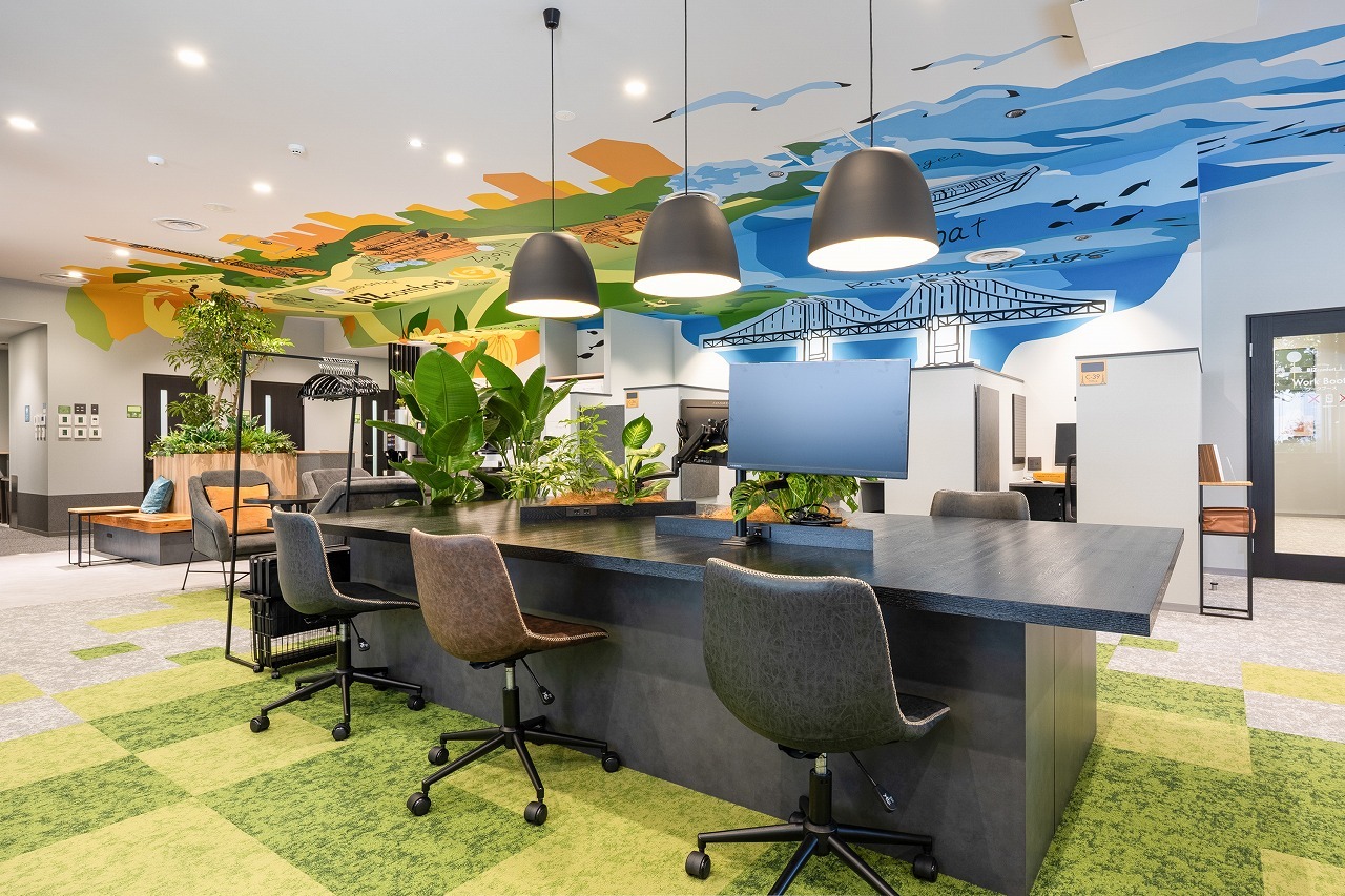 BIZcomfort芝公園_コワーキングスペース（カフェブース）