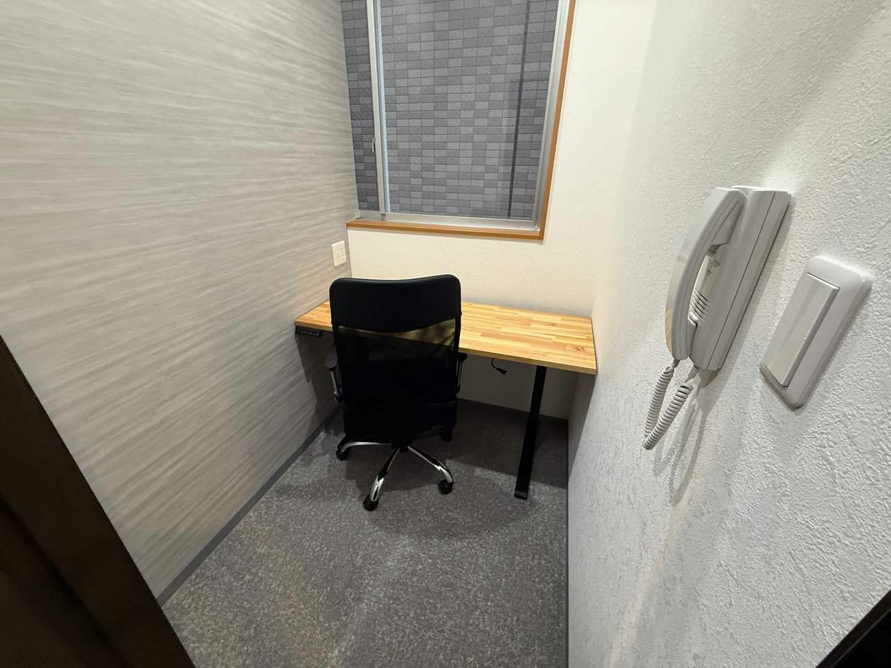 専有部_個室。追加料金なしで登記可能です。