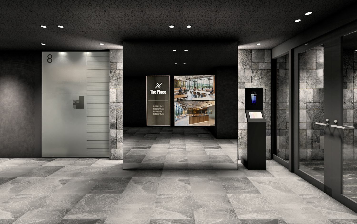 外観_エレベーターホール。※画像はイメージです。