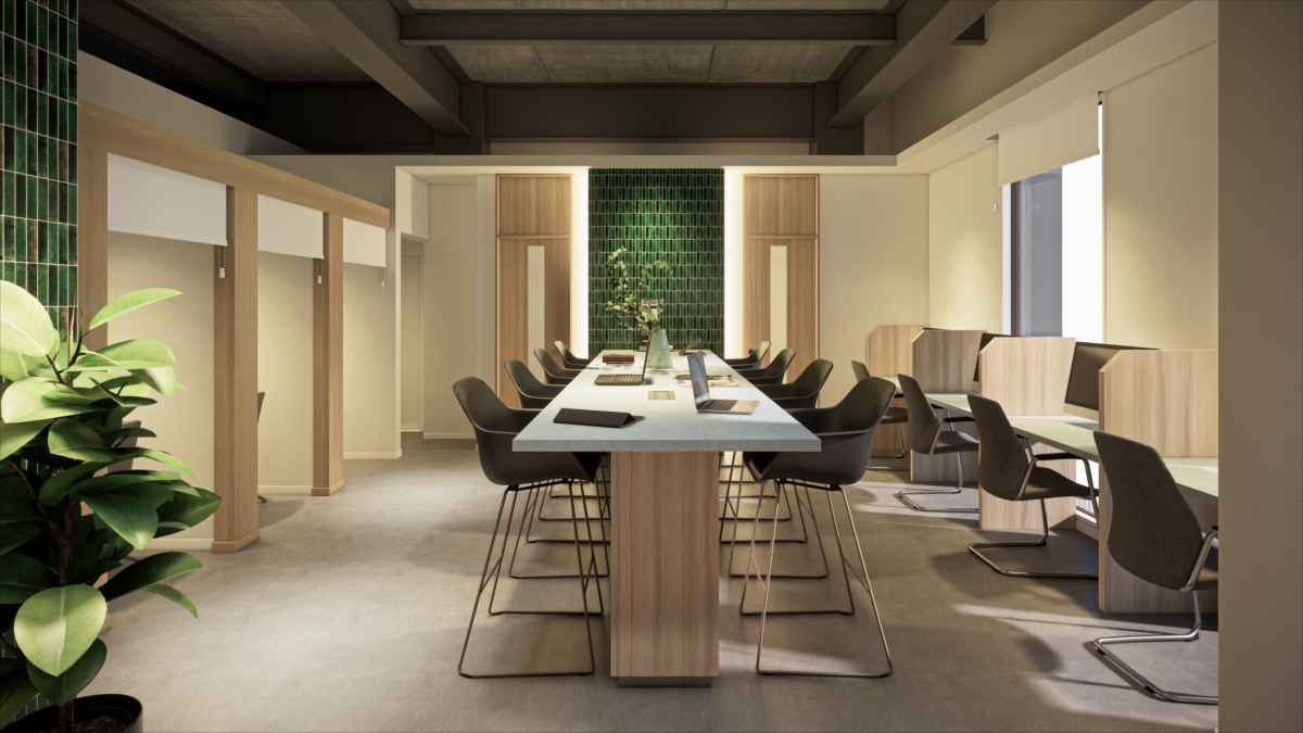 完成予想図_コワーキングスペース