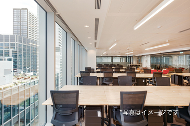 専有部_個室。仕事に集中するための工夫が凝らされたオフィス空間となっています。※写真はイメージです。© WeWork