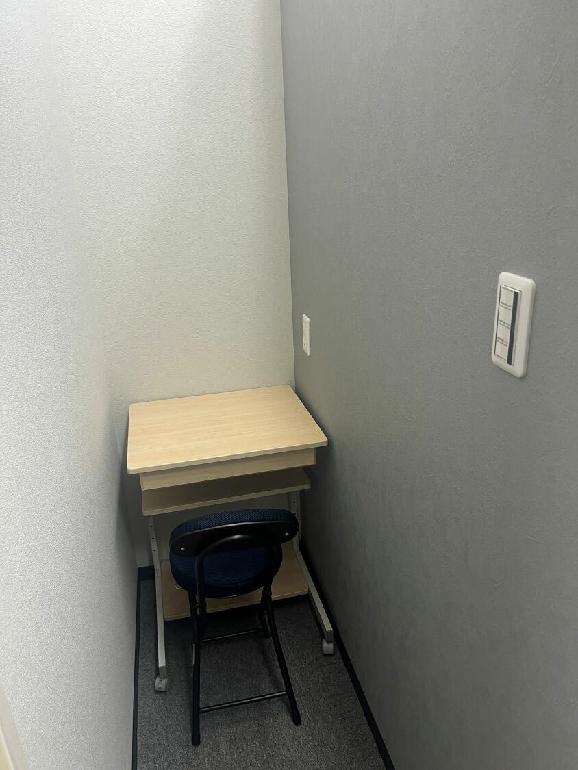 専有部_個室。追加料金なしで登記可能です。