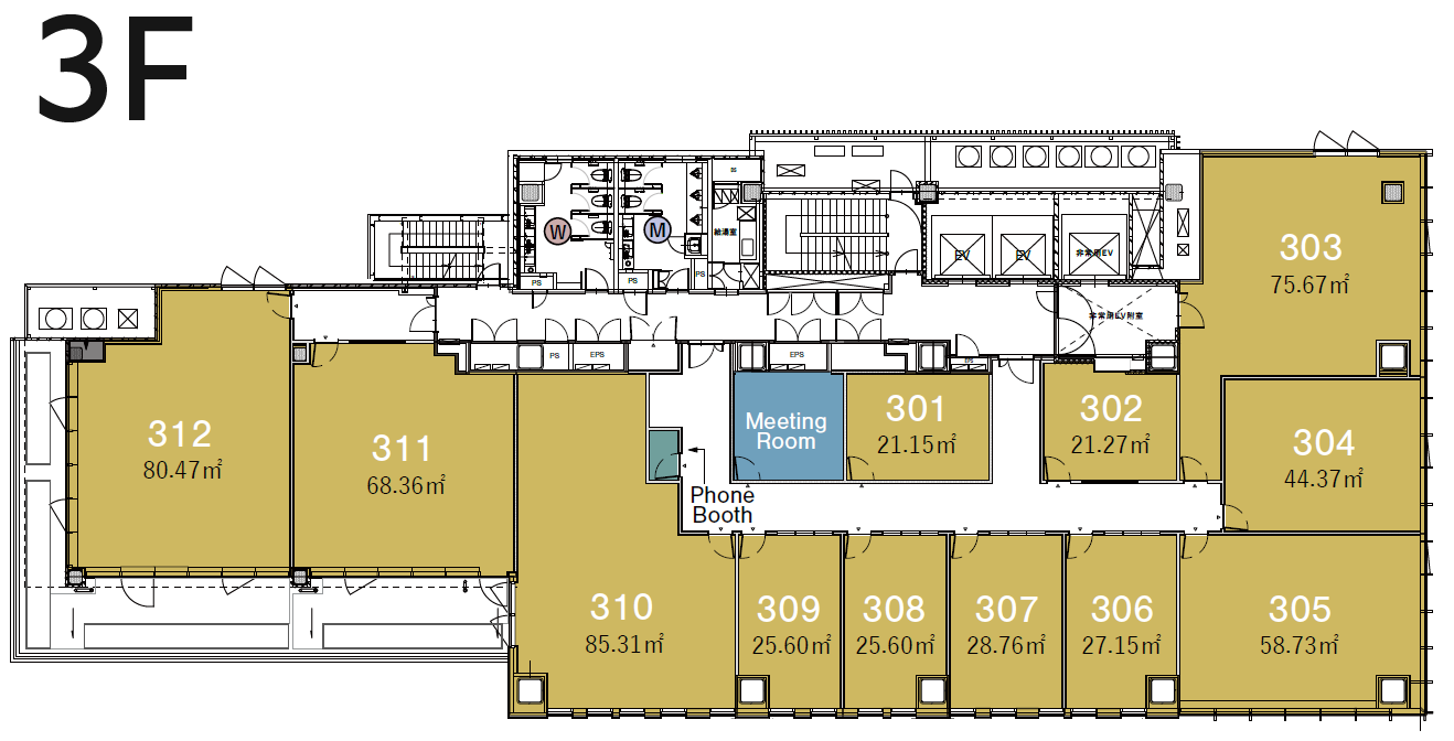 ANYZ-コンセプト-3Fフロア図面