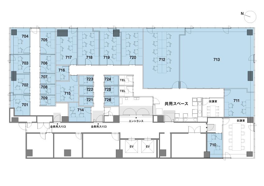 フロアマップ★2026年6月より新区画増設★