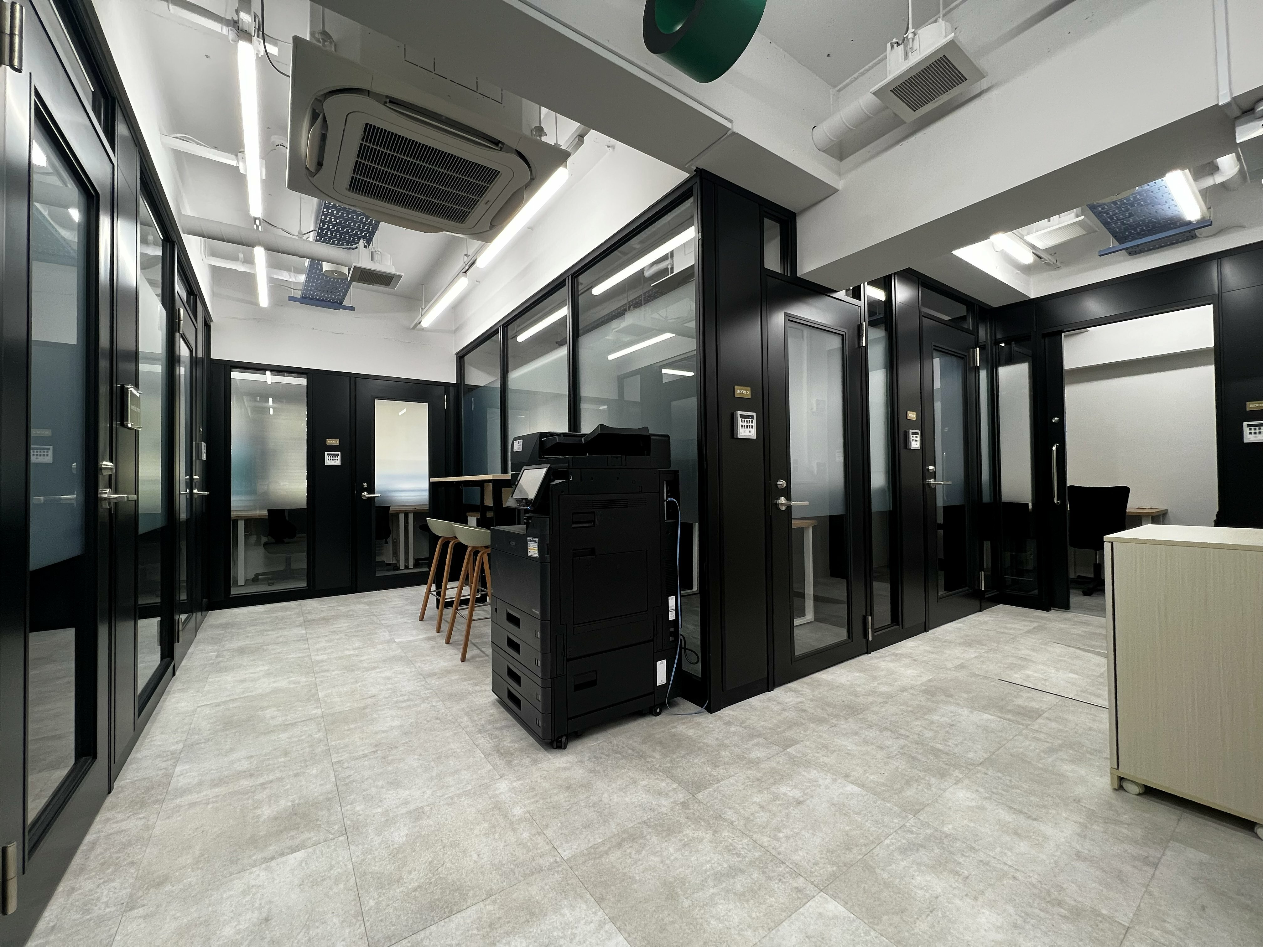 集中できるワークスペースです