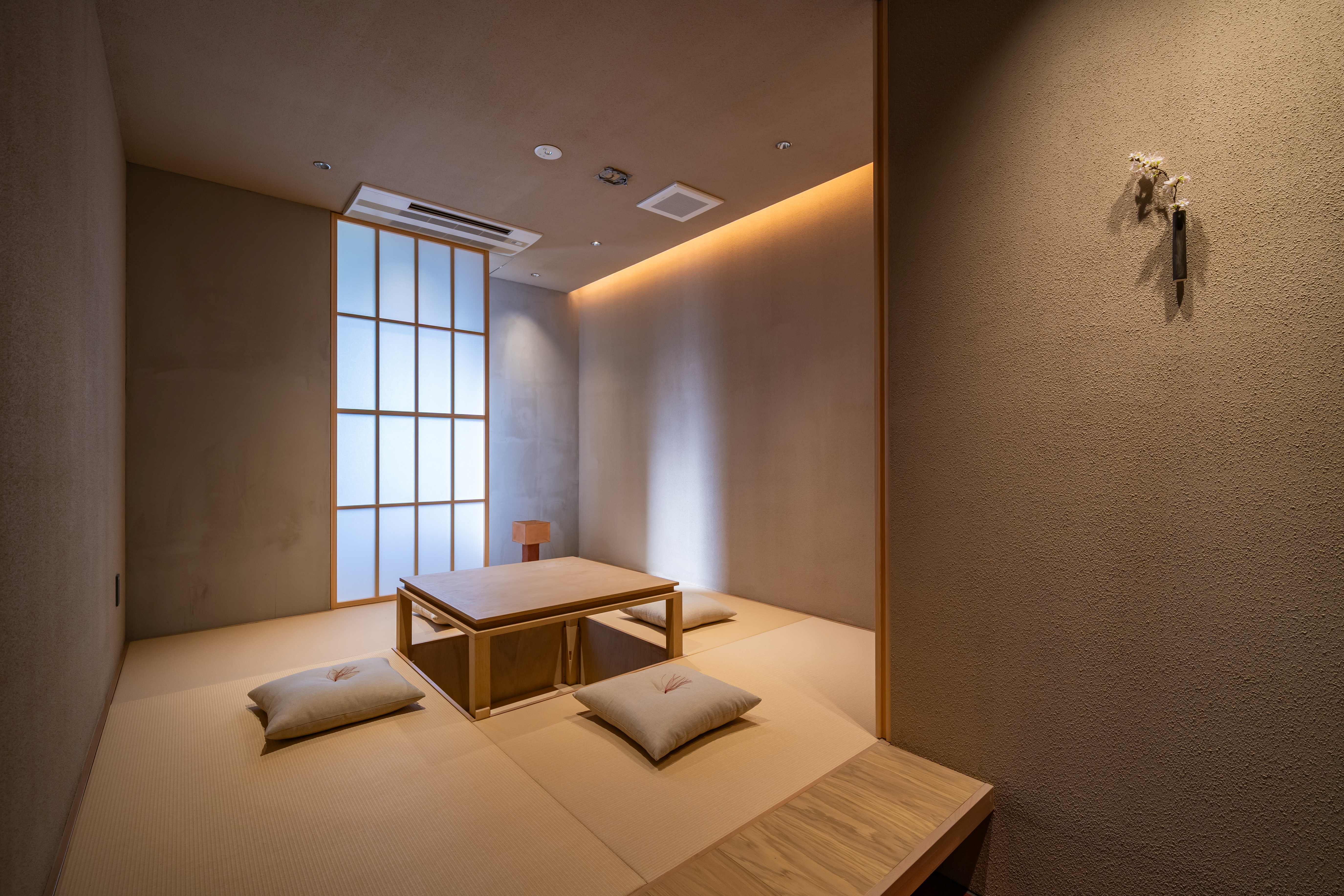 共有部_来客対応エリア。畳のお部屋を用意しています。