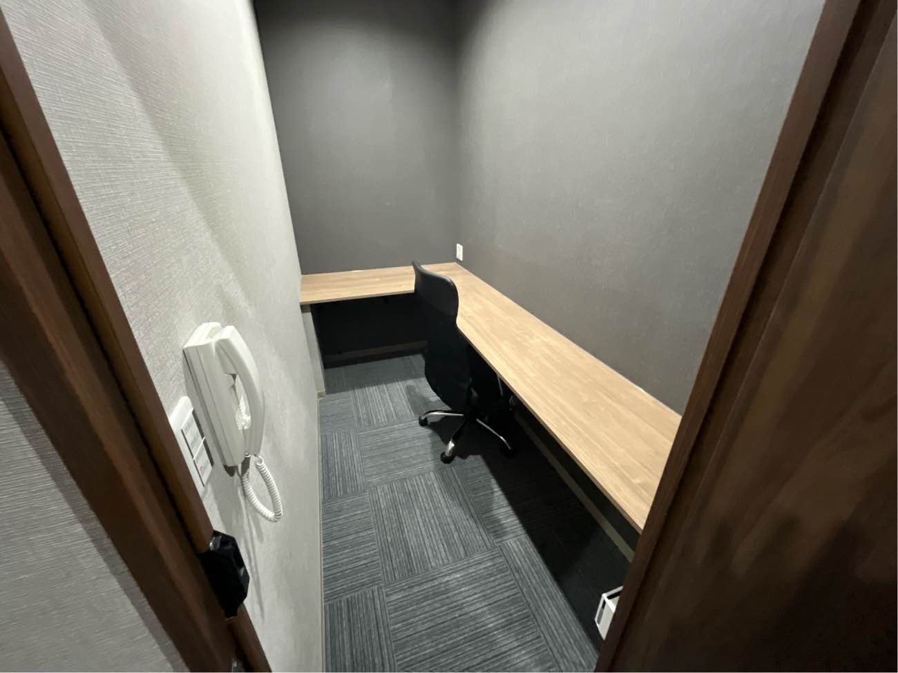 専有部_個室。24時間使用可能です。