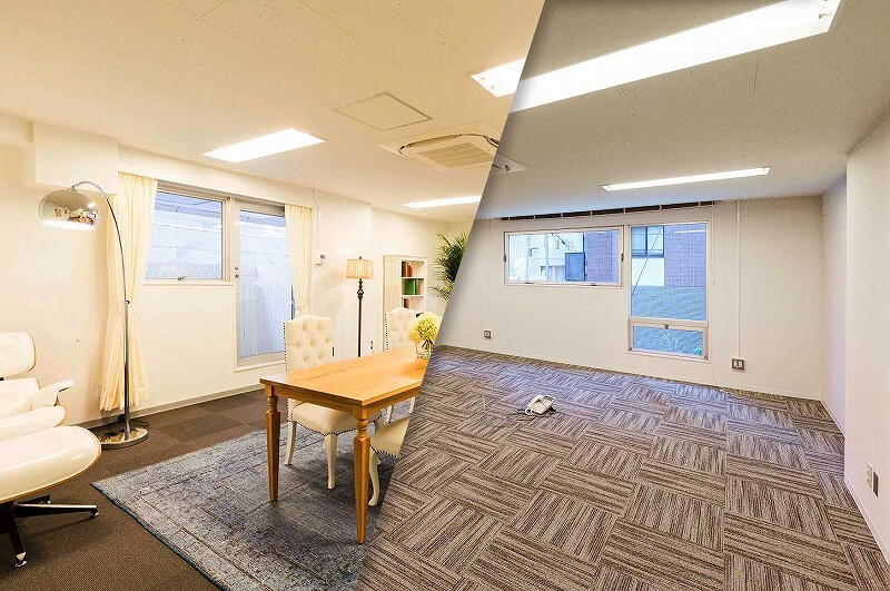 オフィス家具のセットアップもご相談可能です。（別途有料）