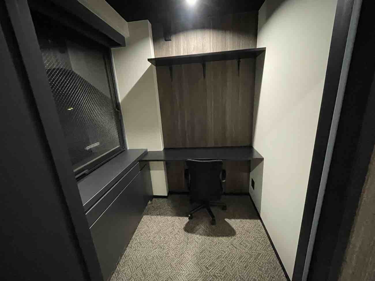 専有部_個室。24時間利用可能です。