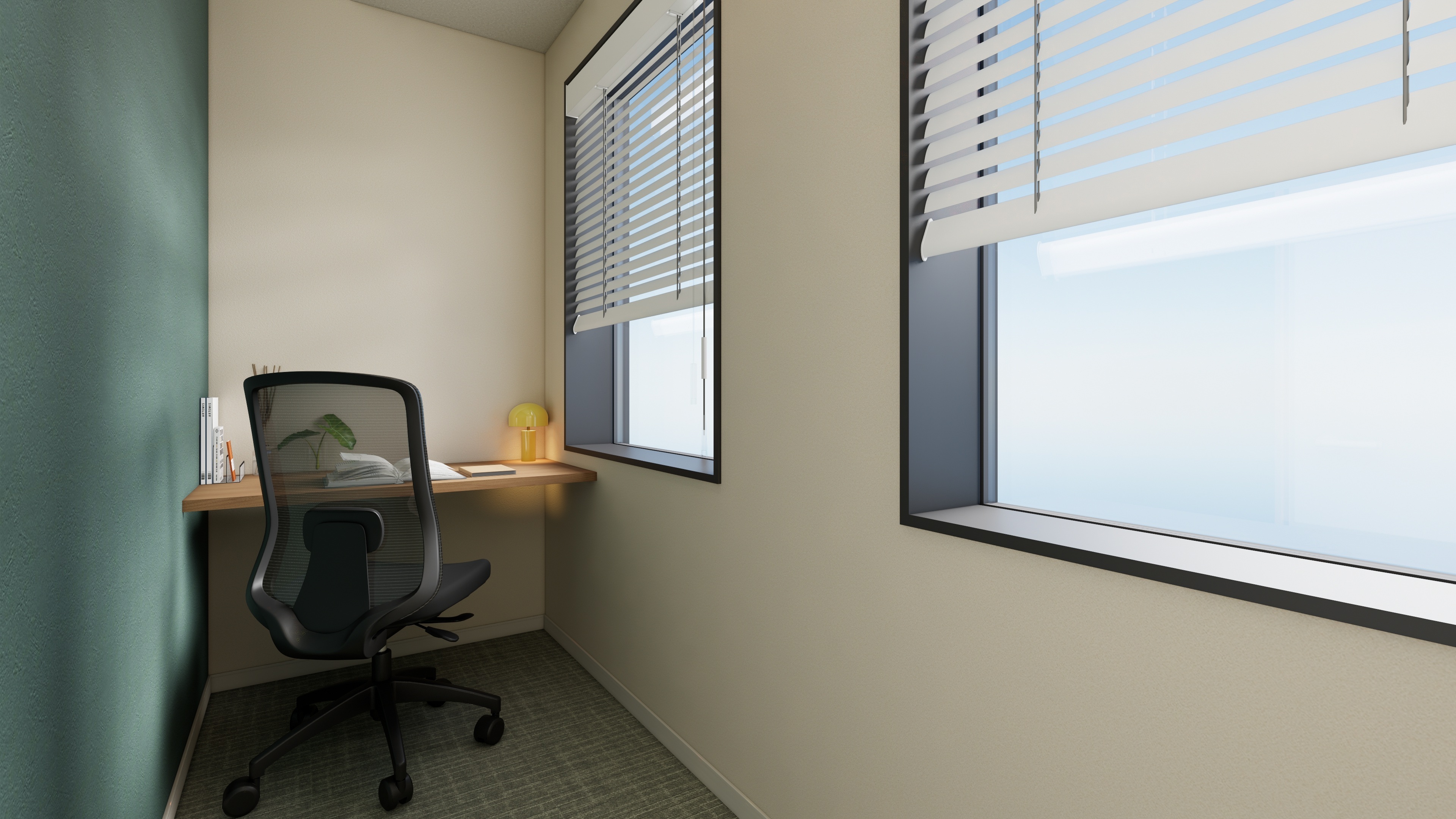4F-_1名ROOM緑